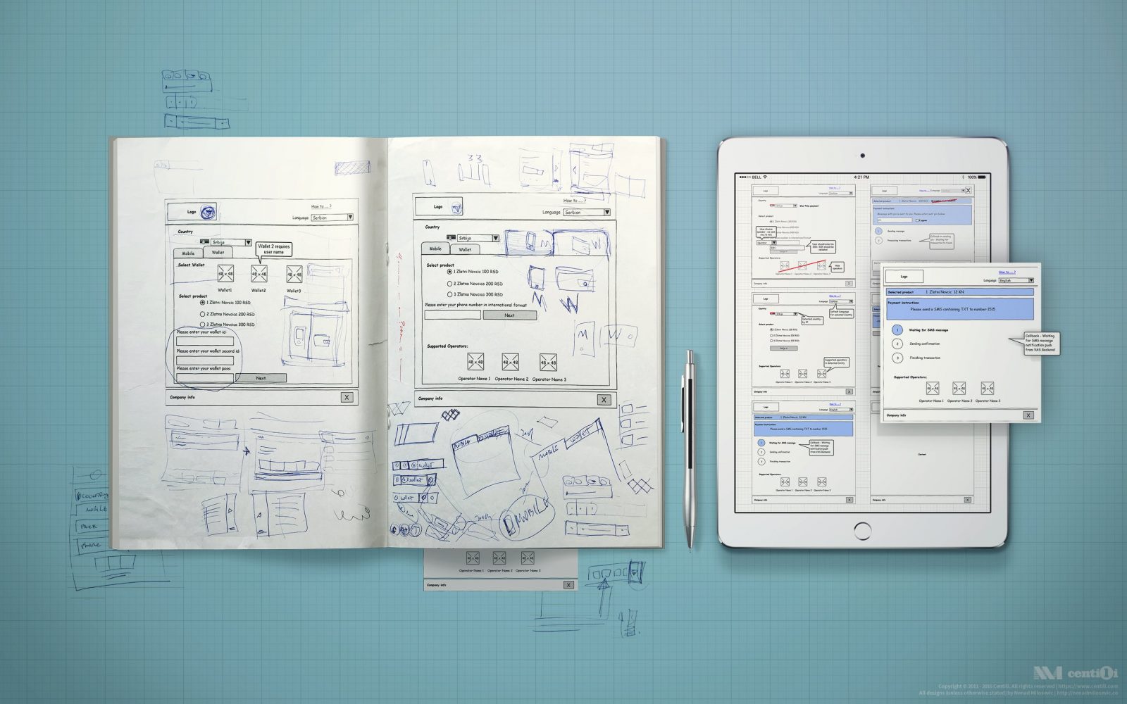 Portfolio - Mobile payments: Old payment page case study