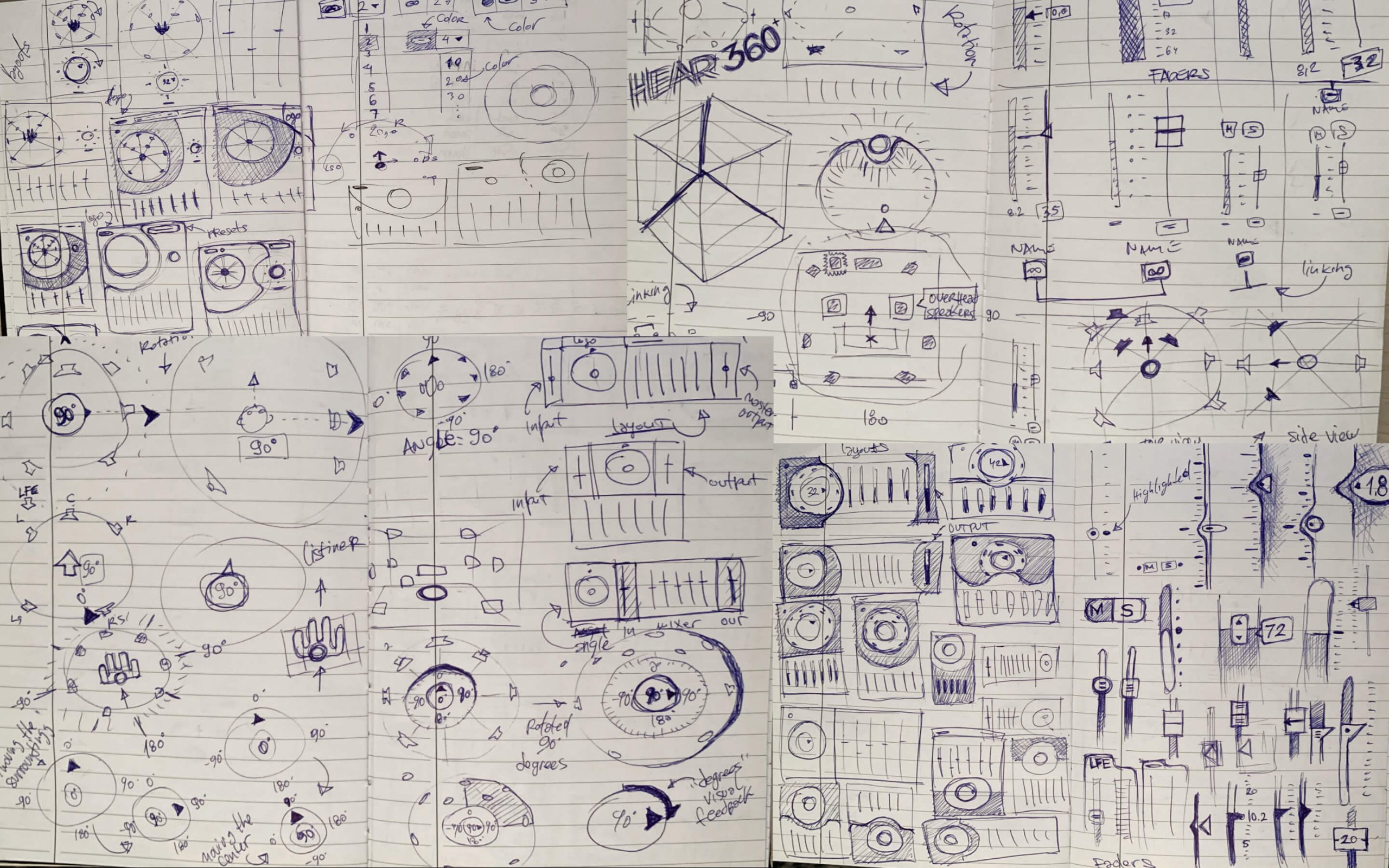 Orbit paper interface sketches 